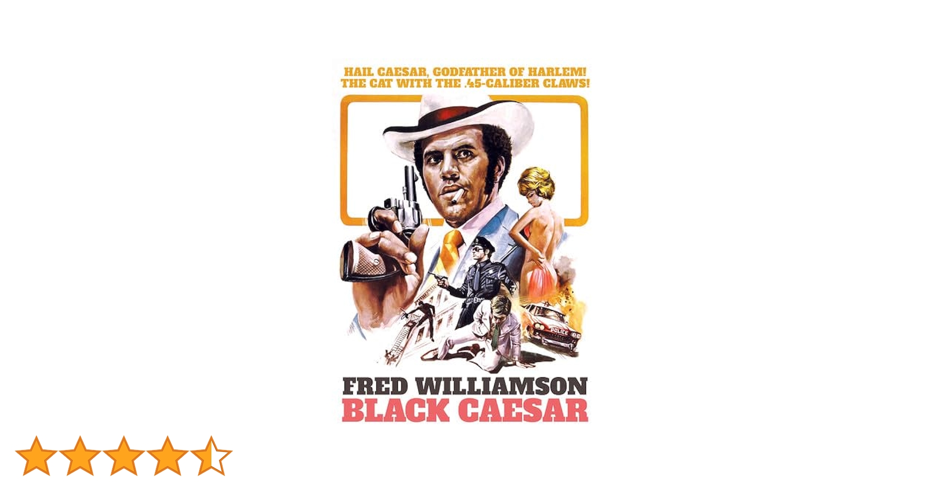 希少　ブラック シーザー　 ラリー・コーエン　DVD　ブラックスプロイテーション Amazon.co.jp: ブラック・シーザー [DVD] : フレッド